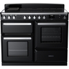Rangemaster ESDLO110EIPGBL/CM1 110cm Induction Range Cooker Estel Deluxe Black / Chrome, A Rated