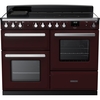 Rangemaster ESDLO110EIPBOR/CM1 110cm Induction Range Cooker Estel Deluxe Bordeaux / Chrome, A Rated