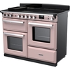 Rangemaster ESDLO110EIPPPK/CM1 110cm Induction Range Cooker Estel Deluxe Pale Pink / Chrome, A Rated