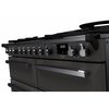 Rangemaster ESDLB110DFPSLT/CM1 110cm Dual Fuel Range Cooker Estel Deluxe Slate / Chrome, A Rated