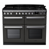 Rangemaster ESDLB110DFPSLT/CM1 110cm Dual Fuel Range Cooker Estel Deluxe Slate / Chrome, A Rated