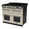 Rangemaster ESDLB110DFPPCR/CM1 110cm Dual Fuel Range Cooker Estel Deluxe Pale Cream / Chrome, A Rated