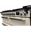 Rangemaster ESDLB110DFPPCR/CM1 110cm Dual Fuel Range Cooker Estel Deluxe Pale Cream / Chrome, A Rated