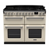 Rangemaster ESDLB110DFPPCR/CM1 110cm Dual Fuel Range Cooker Estel Deluxe Pale Cream / Chrome, A Rated