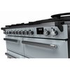 Rangemaster ESDLB110DFPMSB/CM1 110cm Dual Fuel Range Cooker Estel Deluxe Misty Blue / Chrome, A Rated