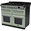 Rangemaster ESDLB110DFPMNT/CM1 110cm Dual Fuel Range Cooker Estel Deluxe Mint / Chrome, A Rated