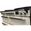Rangemaster ESDLB110EIPPCR/CM1 110cm Induction Range Cooker Estel Deluxe Pale Cream / Chrome, A Rated