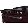 Rangemaster ESDLB110EIPBOR/CM1 110cm Induction Range Cooker Estel Deluxe Bordeaux / Chrome, A Rated