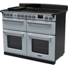 Rangemaster ESDLB110EIPMSB/CM1 110cm Induction Range Cooker Estel Deluxe Misty Blue / Chrome, A Rated