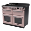 Rangemaster ESDLB110EIPPPK/CM1 110cm Induction Range Cooker Estel Deluxe Pale Pink / Chrome, A Rated