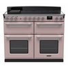 Rangemaster ESDLB110EIPPPK/CM1 110cm Induction Range Cooker Estel Deluxe Pale Pink / Chrome, A Rated