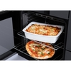 Rangemaster EDDLO110DFGBLK/CM1 110cm Dual Fuel Range Cooker Edge Deluxe Black Glass / Chrome, A Rated