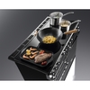 Rangemaster EDDLO110EIGBLK/CM1 110cm Induction Range Cooker Edge Deluxe Black Glass / Chrome, A Rated