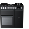 Rangemaster NEX90DFPGBL/CM1 90cm Dual Fuel Range Cooker