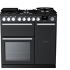 Rangemaster NEX90DFPCBL/CM1 90cm Dual Fuel Range Cooker