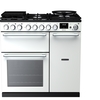 Rangemaster NEX90DFPWHT/CM1 90cm Dual Fuel Range Cooker