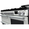 Rangemaster NEXO110DFPWHT/CM1 110cm Dual Fuel Range Cooker