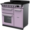 Rangemaster ESDL90EIPHTH/CM1 90cm Induction Range Cooker Estel Deluxe Heather / Chrome, A Rated