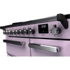 Rangemaster ESDL90EIPHTH/CM1 90cm Induction Range Cooker Estel Deluxe Heather / Chrome, A Rated