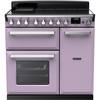 Rangemaster ESDL90EIPHTH/CM1 90cm Induction Range Cooker Estel Deluxe Heather / Chrome, A Rated