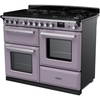 Rangemaster ESDLO110DFPHTH/CM1 110cm Dual Fuel Range Cooker Estel Deluxe Heather / Chrome, A Rated