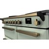 Rangemaster ESDL100EIPMNT/AB1 100cm Induction Range Cooker Estel Deluxe Mint / Antique Brass, A Rated