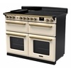 Rangemaster ESDLB110EIPPCR/AB1 110cm Induction Range Cooker Estel Deluxe Pale Cream / Antique Brass, A Rated