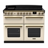 Rangemaster ESDLB110EIPPCR/AB1 110cm Induction Range Cooker Estel Deluxe Pale Cream / Antique Brass, A Rated