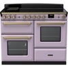 Rangemaster ESDLO110EIPHTH/AB1 110cm Induction Range Cooker Estel Deluxe Heather / Antique Brass, A Rated