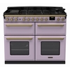 Rangemaster ESDLB110DFPHTH/AB1 110cm Dual Fuel Range Cooker Estel Deluxe Heather / Antique Brass, A Rated
