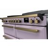 Rangemaster ESDLB110EIPHTH/AB1 110cm Induction Range Cooker Estel Deluxe Heather / Antique Brass, A Rated