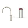 Quooker 2.2+CFRNIG 3 in 1 Classic Fusion Round Tap with COMBI+ Tank, Nickel