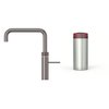 Quooker 2.2+FSGME 3 in 1 Fusion Square Tap with COMBI+ Tank, Gunmetal