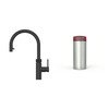 Quooker 2.2+XRBLK 3 in 1 Flex 2.0 Round Tap with COMBI+ Tank, Black