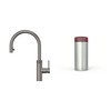 Quooker Flex 2.0 Round Gunmetal Tap with COMBI+ Tank