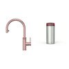 Quooker 2.2+XRRCO 3 in 1 Flex 2.0 Round Tap with COMBI+ Tank, Rose Copper
