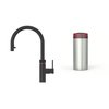Quooker 2.2+XBLK 3 in 1 Flex Round Tap with COMBI+ Tank, Black