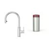 Quooker 2.2+XCHR 3 in 1 Flex Round Tap with COMBI+ Tank, Chrome