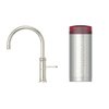 Quooker 2.2CFRNIG 3 in 1 Classic Fusion Round Tap with COMBI Tank, Nickel