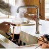 Quooker 2.2CFSCHR 3 in 1 Classic Fusion Square Tap with COMBI Tank, Chrome