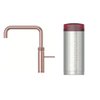 Quooker 2.2FSRCO 3 in 1 Fusion Square Tap with COMBI Tank, Rose Copper