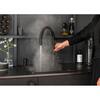 Quooker 2.2XBLK 3 in 1 Flex Round Tap with COMBI Tank, Black