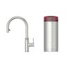 Quooker 2.2XRVS 3 in 1 Flex Round Tap with COMBI Tank, Stainless Steel