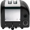 Dualit 20433 Vario Classic Retro Toaster, 2 Slice, Black
