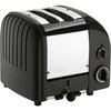 Dualit 20433 Vario Classic Retro Toaster, 2 Slice, Black