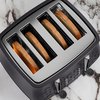 Morphy Richards 243020 Toaster, 4 Slice, Black