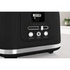 Morphy Richards 245744 Signature Retro Toaster, 4 Slice, Black