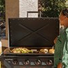 Blackstone 2310DK 28" Iron Forged Blackout Griddle Cooking Station with Hood 