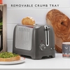 Dualit 26204 Lite Toaster, 2 Slice, Grey