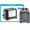 Dualit 26204 Lite Toaster, 2 Slice, Grey